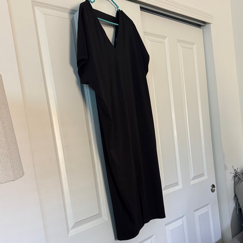 Rachel Zoe Black V-Neck Dress